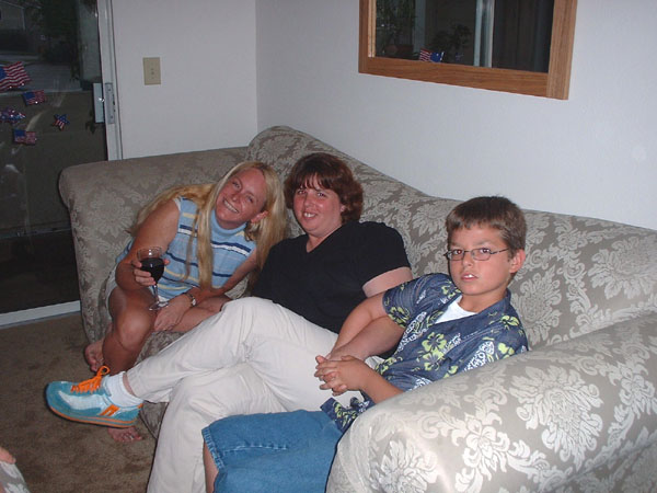 Here's Sam with her cousin Julie and her son Zack.jpg 67.9K